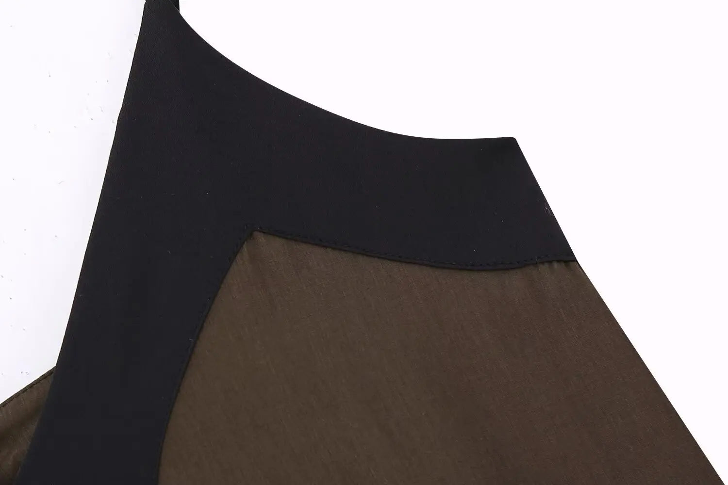 Chic Patchwork Color Suspender Dress for Parties - Image 18