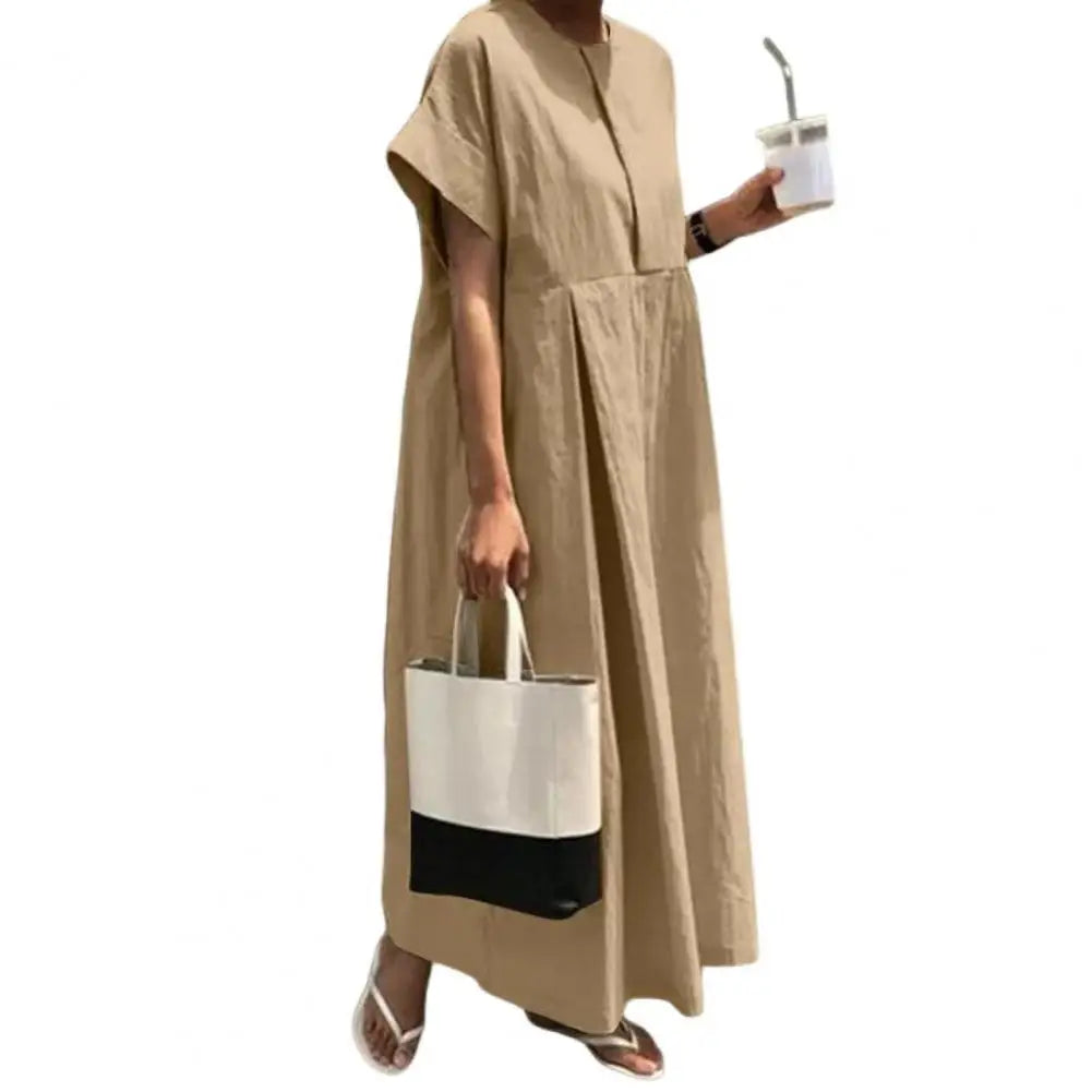 Summer Vintage Maxi Dress for Women – Casual Loose Fit - Image 10