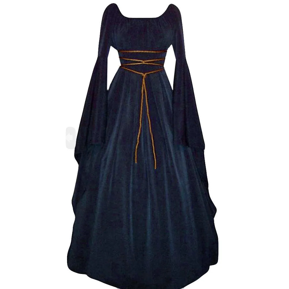Medieval Witch Dress for Women - Gothic Vampire Costume - Image 16