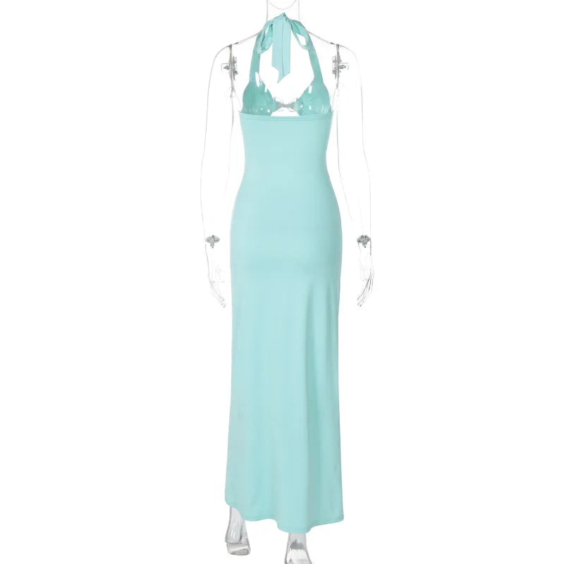 Elegant Hollow Out Maxi Dress for Summer Parties - Image 24