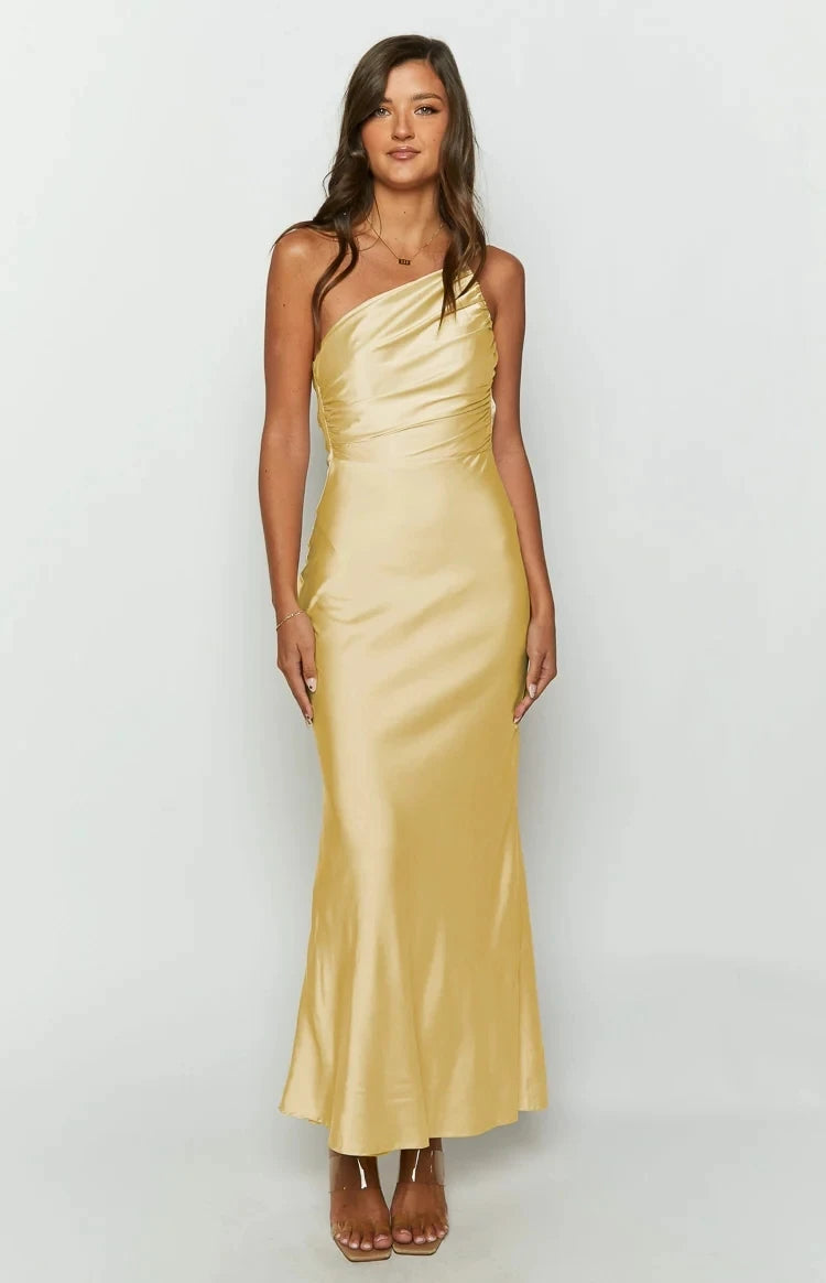 Backless Satin Maxi Dress for Summer Parties - Image 19