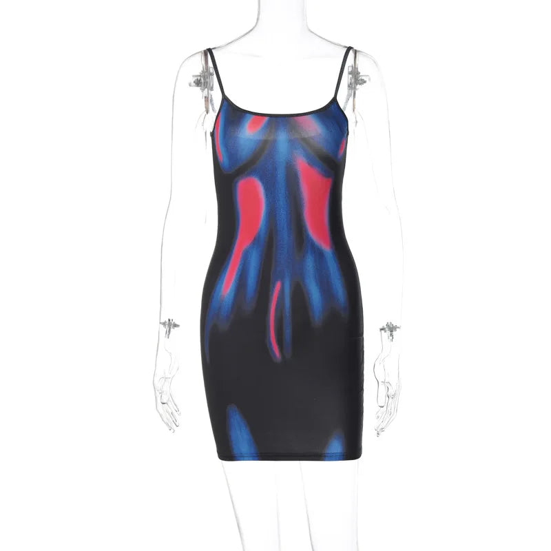 Summer Spaghetti Strap Bodycon Dress for Women - Image 18