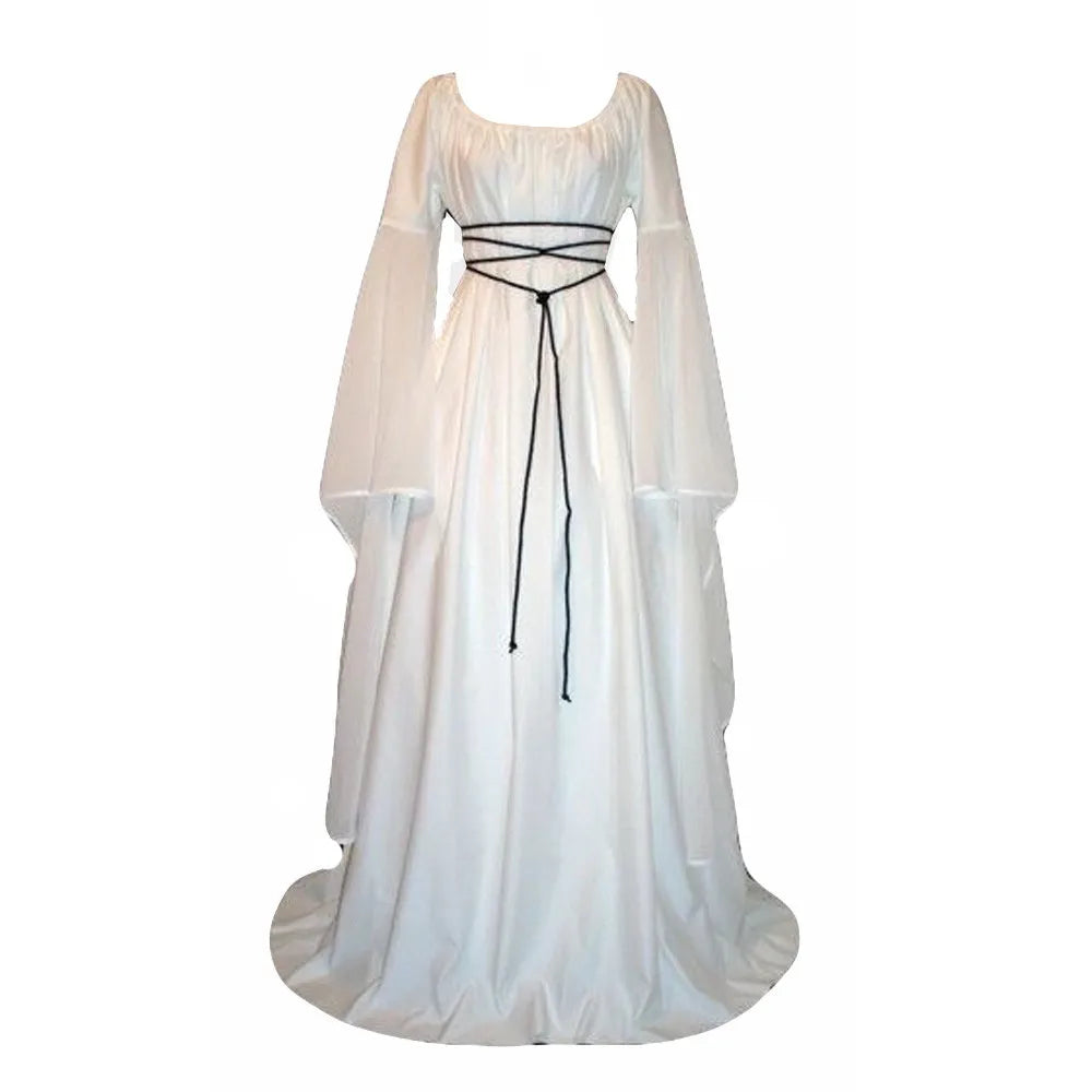 Medieval Witch Dress for Women - Gothic Vampire Costume - Image 2