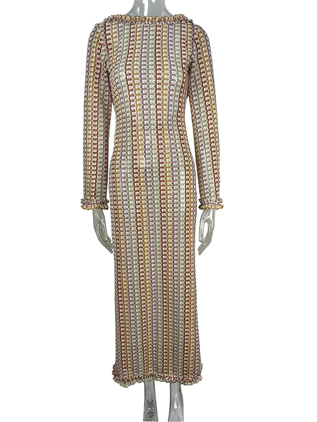 Elegant Backless Maxi Dress for Women - Casual and Sexy - Image 12