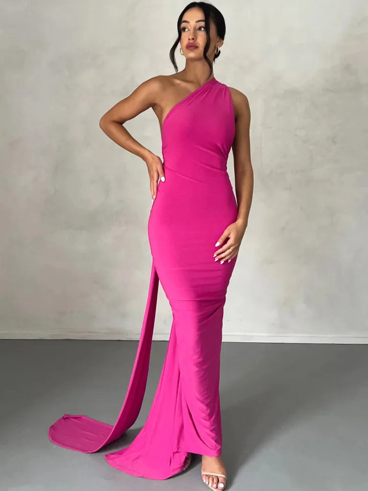 Elegant Backless Maxi Dress for Summer Parties - Image 5