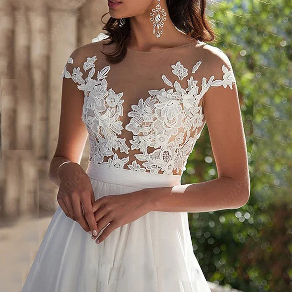 Stylish Sleeveless Chiffon Dress with Stretchy Solid Design - Image 3