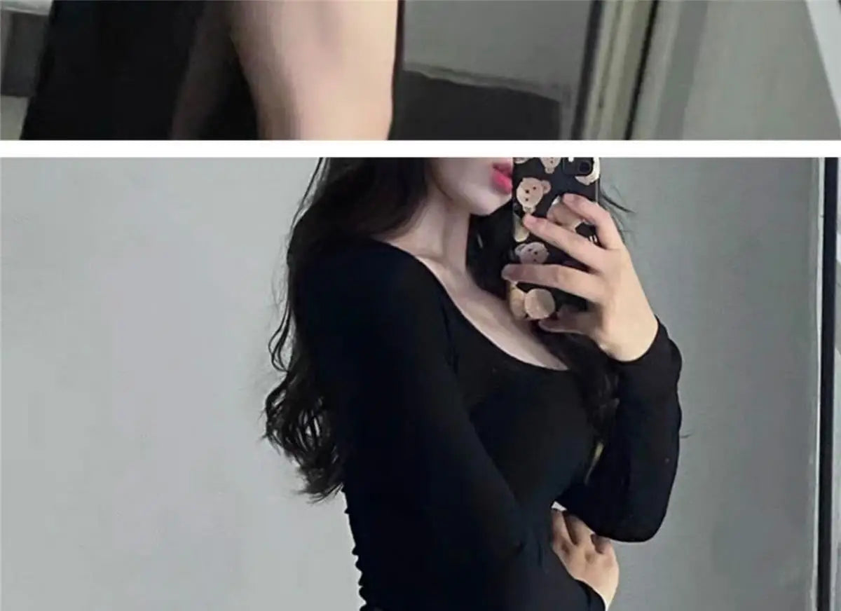 Chic Y2K Long Sleeve Maxi Dress for Women - Image 11