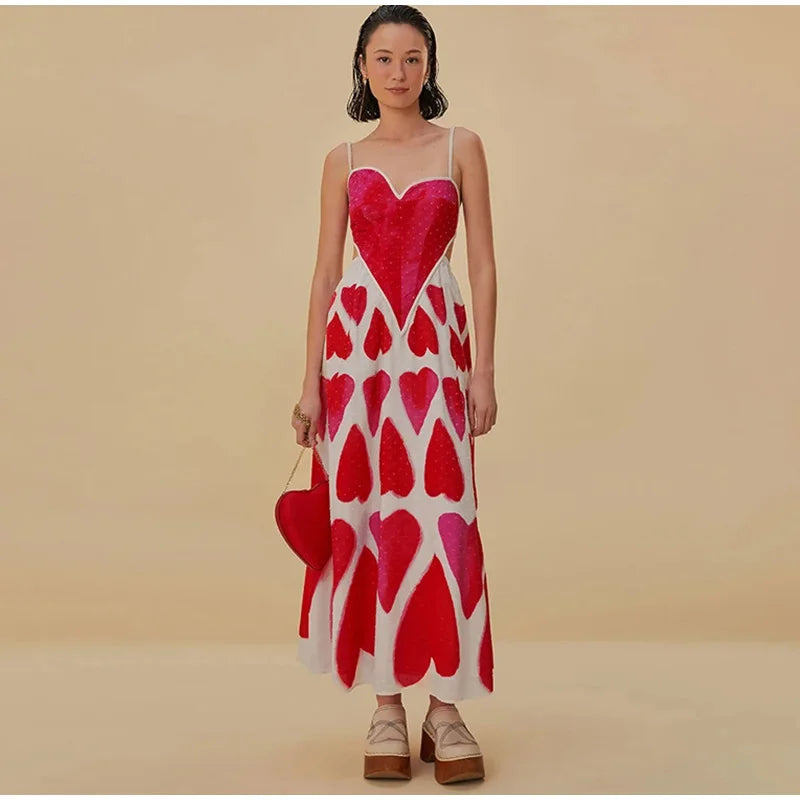 Elegant Backless Hollow Out Summer Dress for Women - Image 4