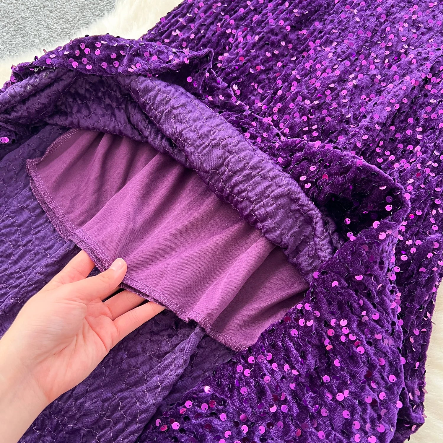 Luxury Backless Sequins Bodycon Dress for Women - Image 15