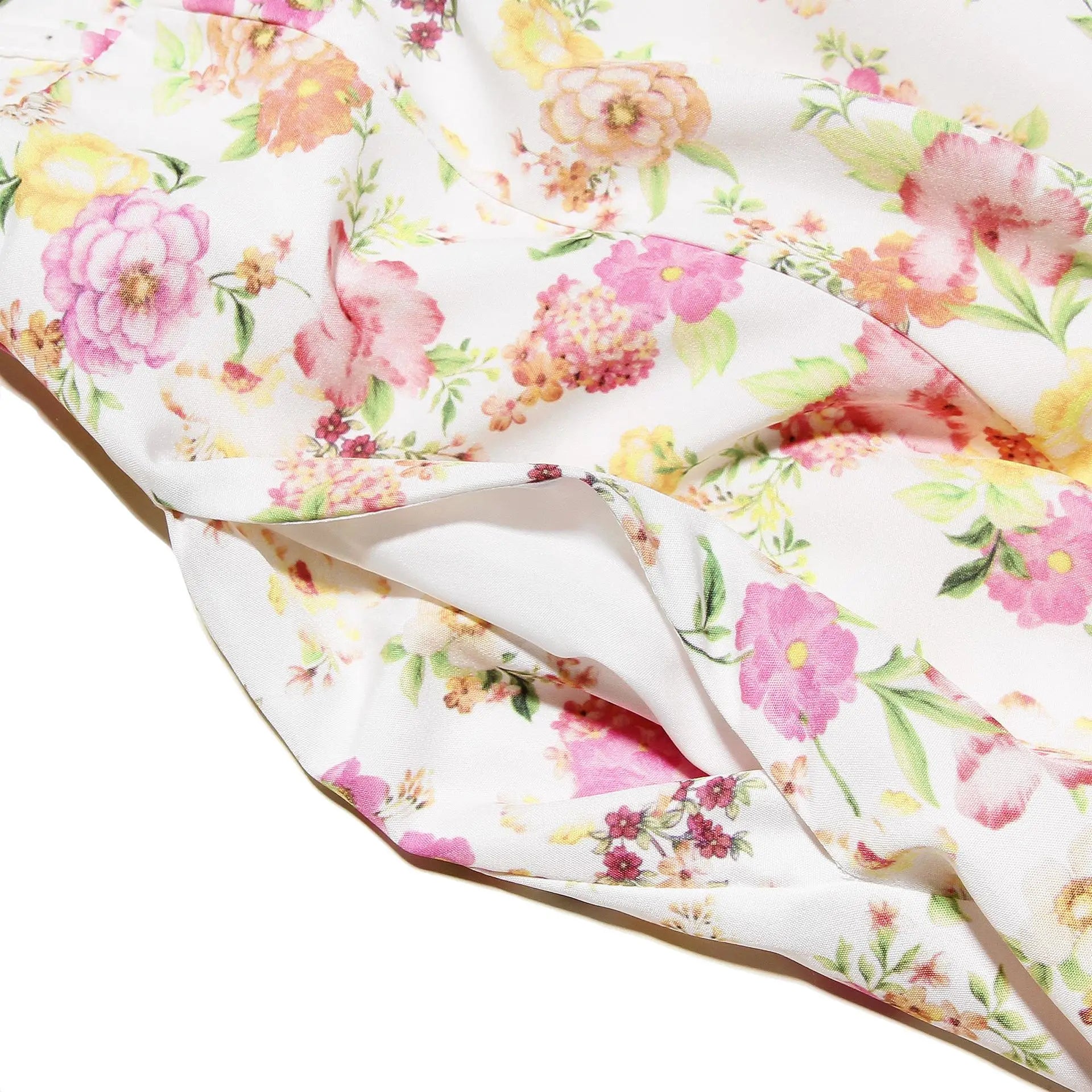 Floral Print Midi Dress for Summer Parties and Casual Wear - Image 36
