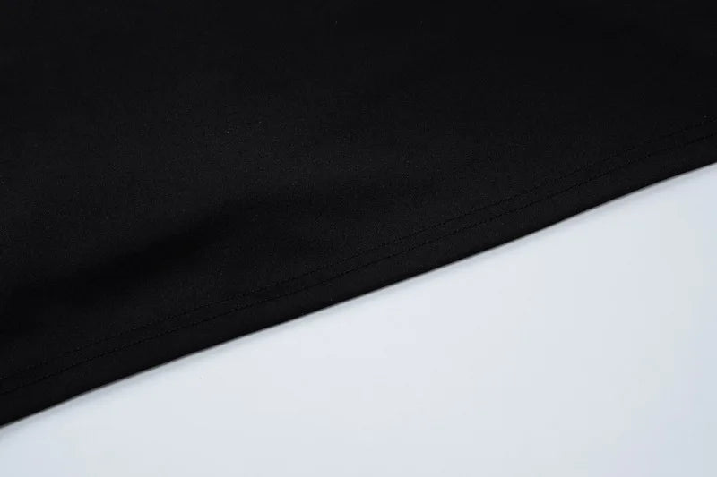Elegant Backless One-Shoulder Black Bodycon Evening Dress - Image 16
