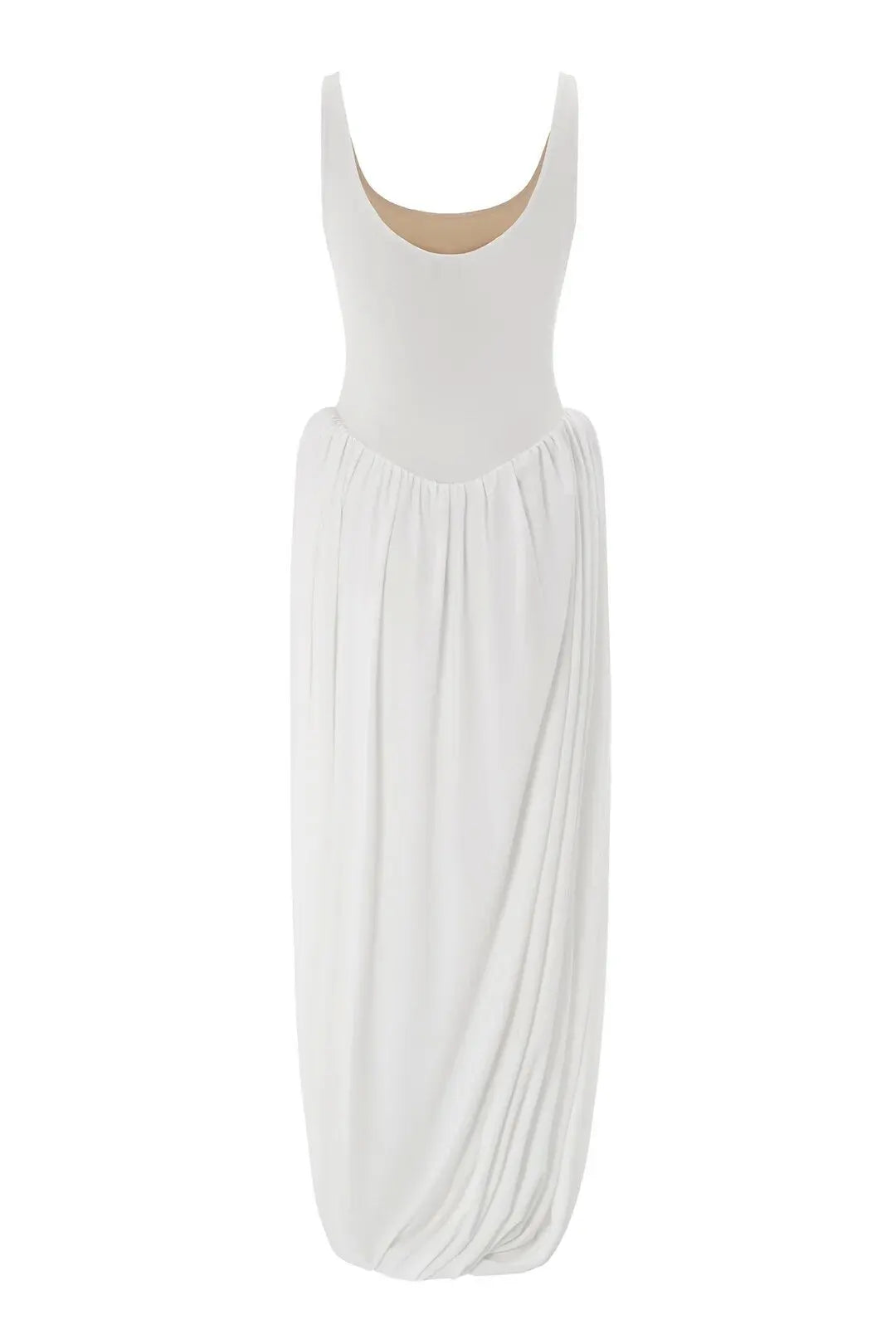 Elegant Sleeveless Backless Evening Dress with Fluffy Skirt - Image 15