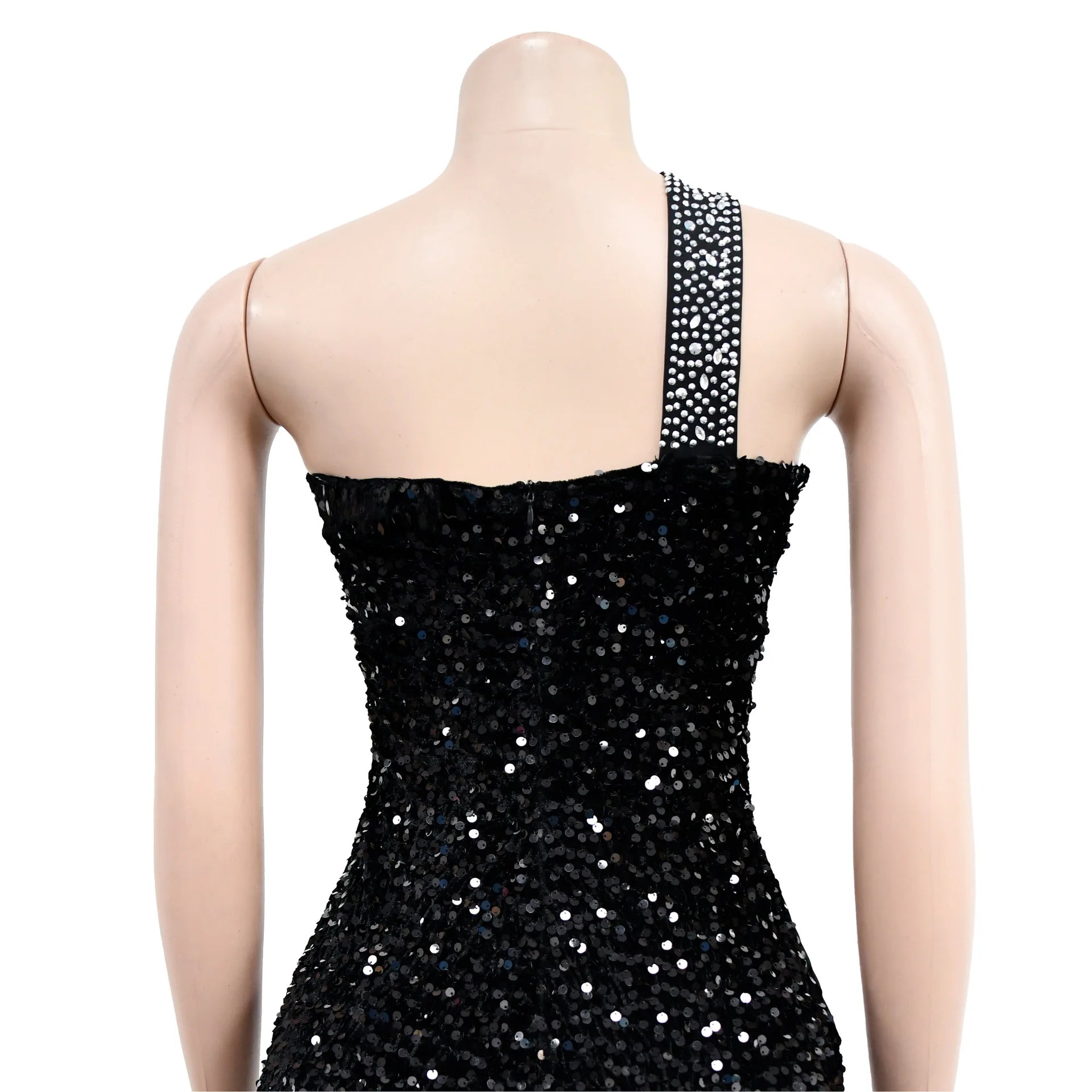 Elegant Backless V-Neck Maxi Dress for Night Parties - Image 18