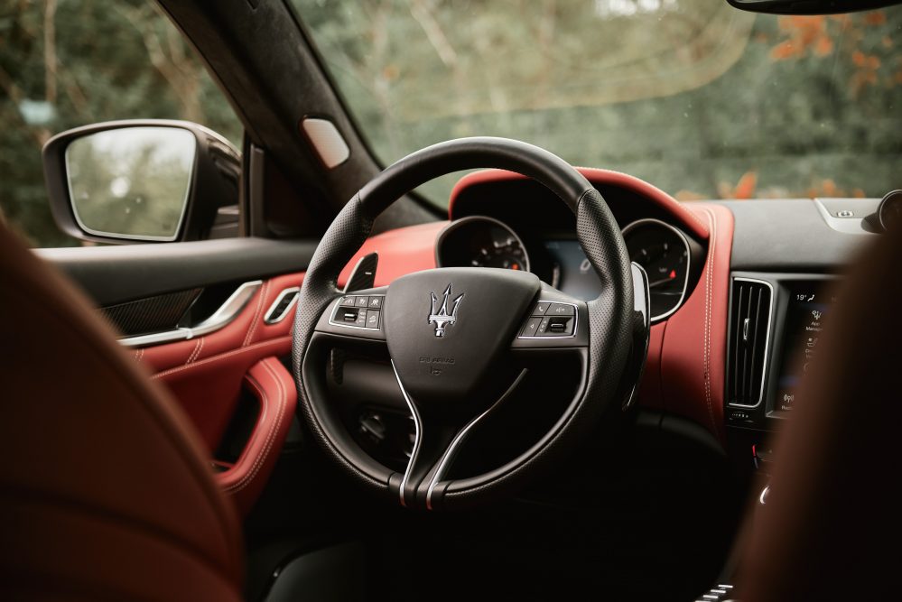 2020 Maserati Levante Trofeo Steering Wheel