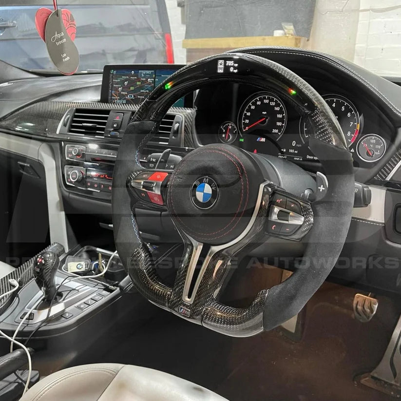 BMW M3 F80 Carbon Fibre Steering Wheel