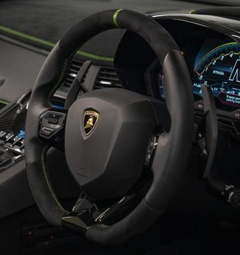 Lamborghini Aventador Alcantara Steering Wheel