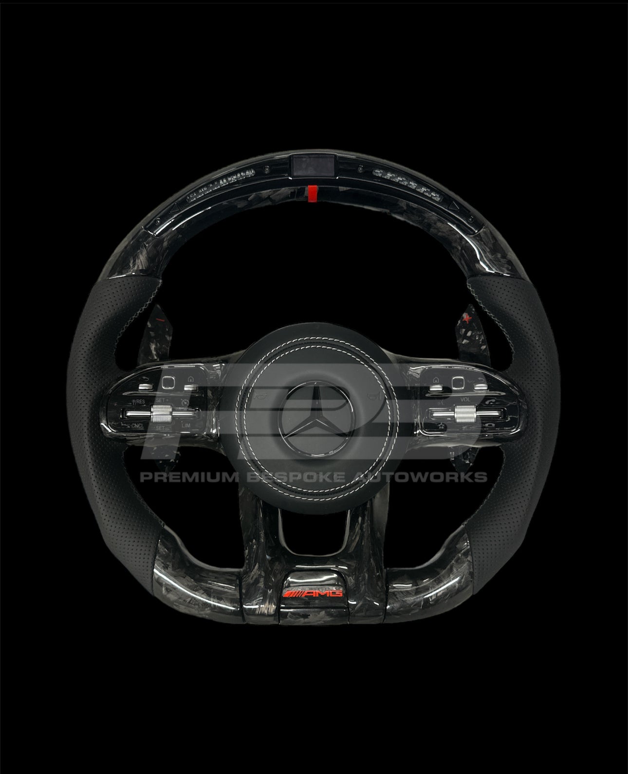 Mercedes AMG Forged Carbon Fibre Steering Wheel