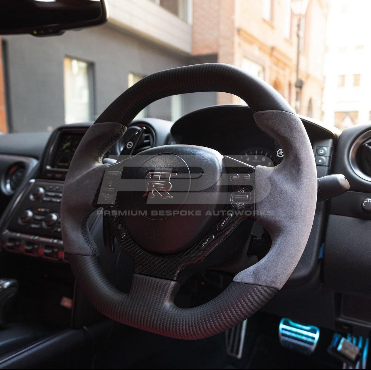Nissan Gtr r35 steering wheel