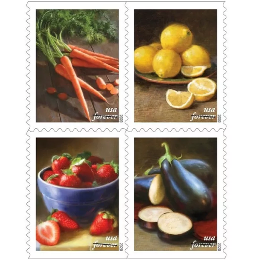 Forever Stamps First Class Postage Stamps Winter Berries 100pcs/Pack ~