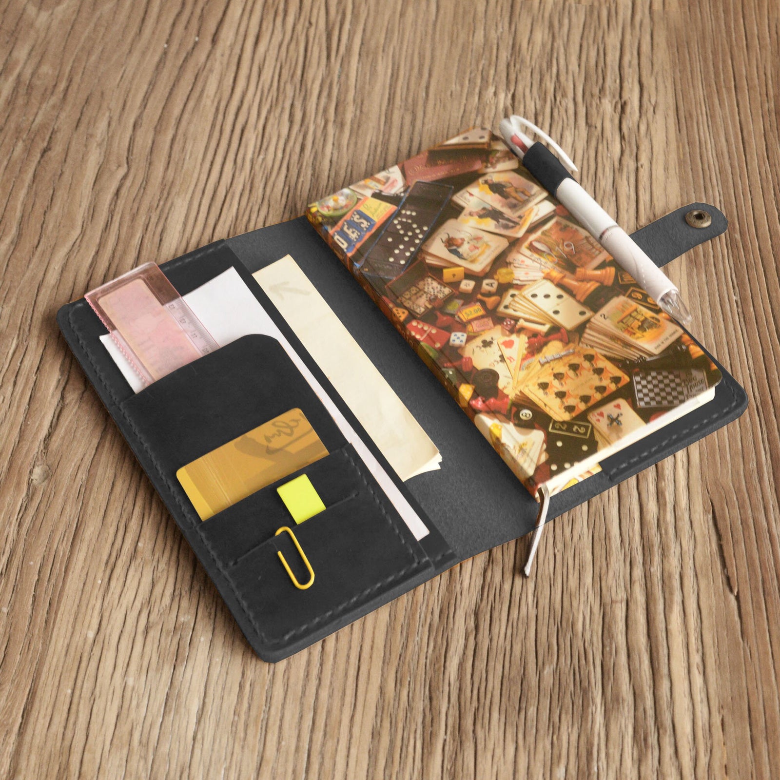 Personalized Leather Hobonichi Weeks Cover, Mega Weeks Cover