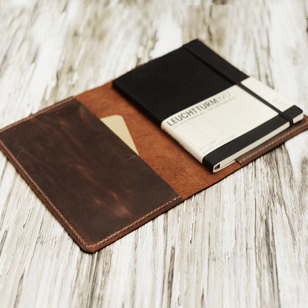 Vintage Leather Journal - A5 Size Leather Notebook – Luke Case