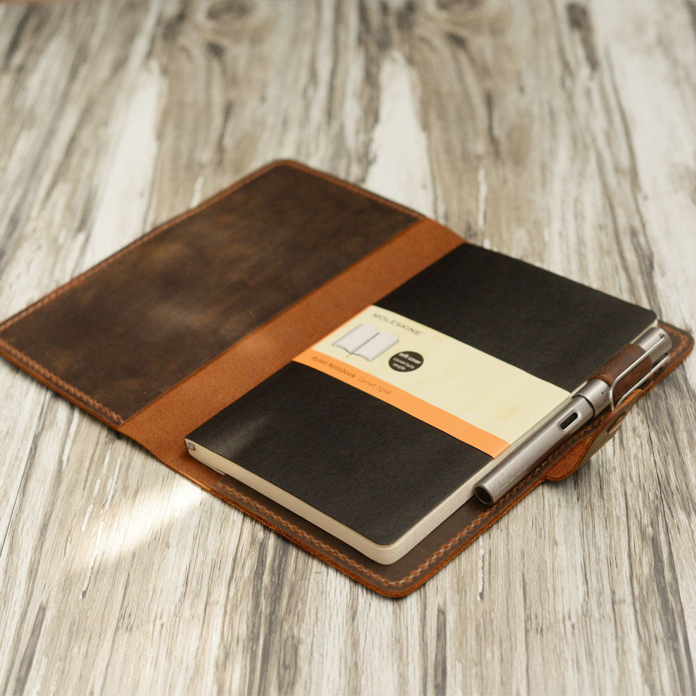 leather notebook