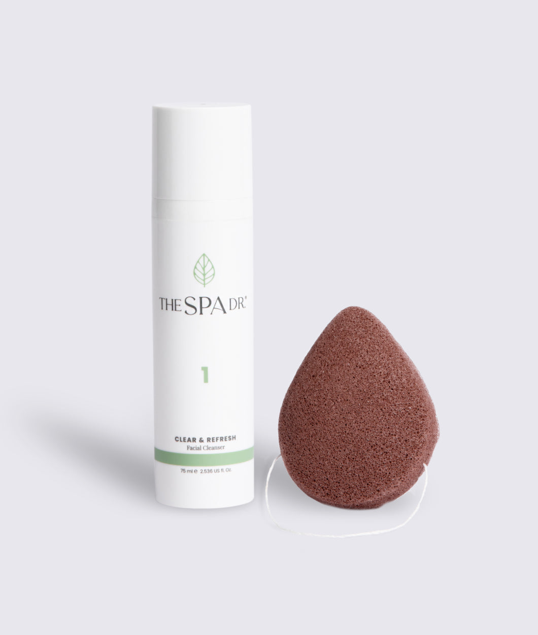Bundle Step 1: Clear & Refresh Facial Cleanser + Konjac Facial Sponge