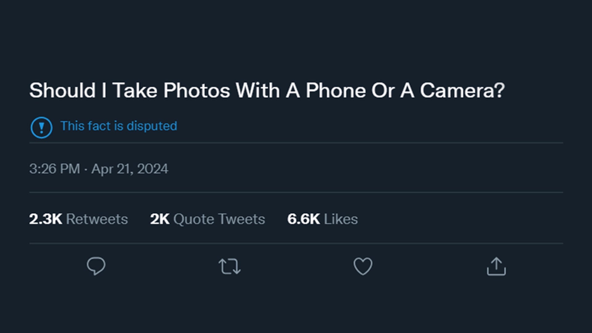 Are Phones Better Than Cameras?
