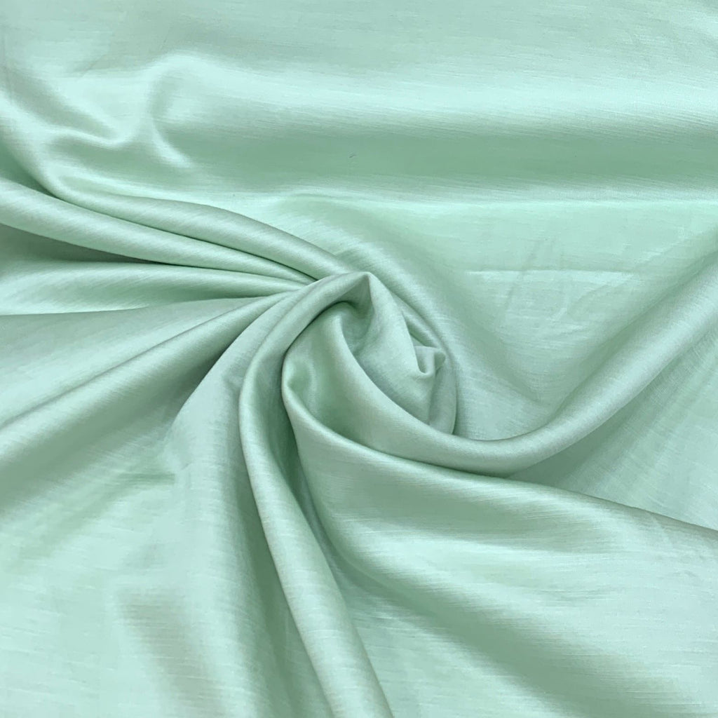 Buy Dark Pista Green Plain Satin Linen Fabric Online – Saroj Fabrics