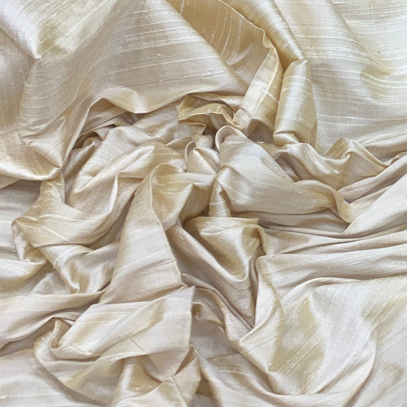 Buy Two Tone Gold Plain Pure Silk Fabric Online – Saroj Fabrics