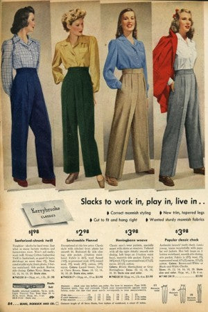 Which Vintage Style Trousers are right for you? – House of Foxy