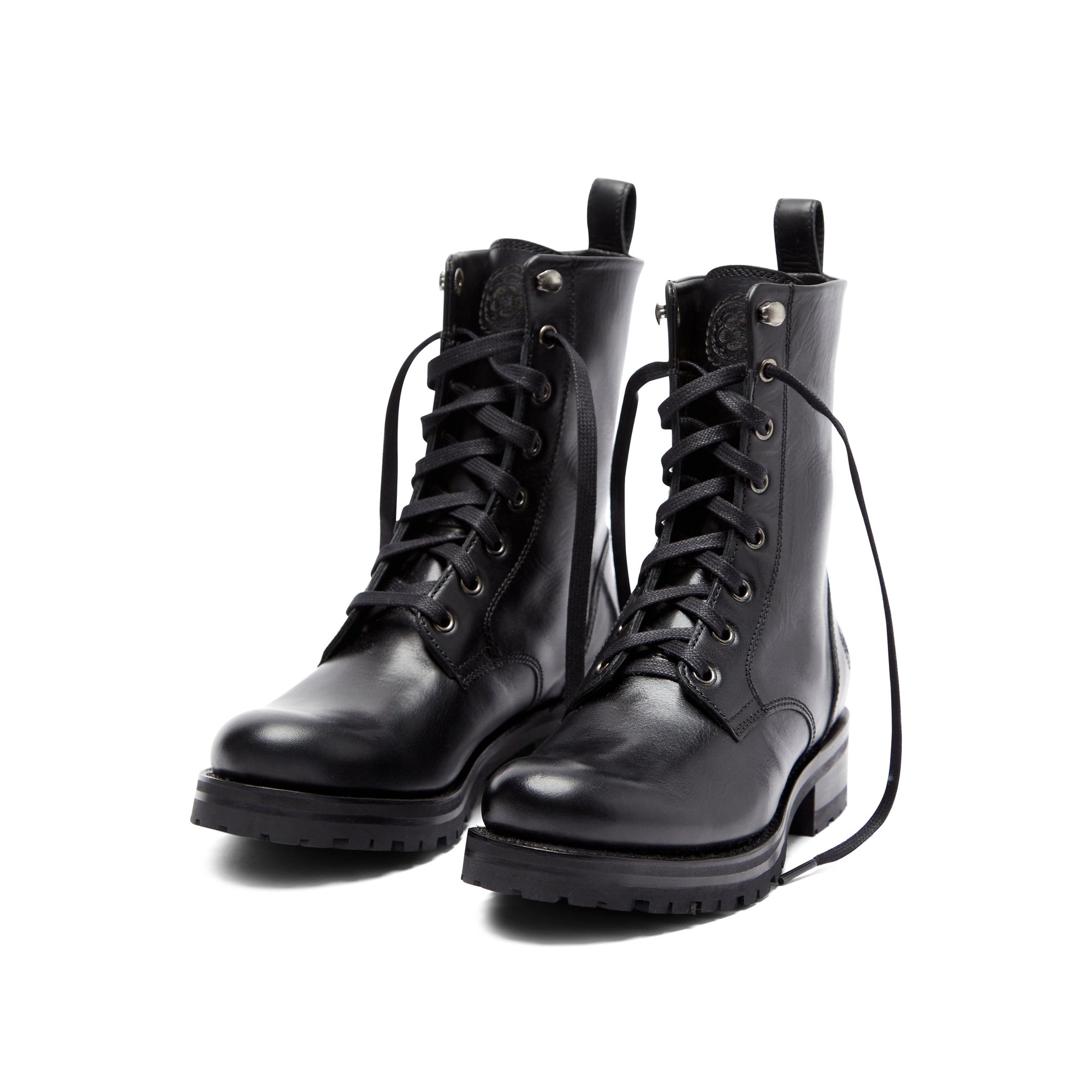 Womens Poppy Combat - Lace Up Combat Boots - Ranch Road Boots™