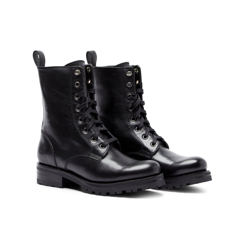 Womens Poppy Combat - Lace Up Combat Boots - Ranch Road Boots™