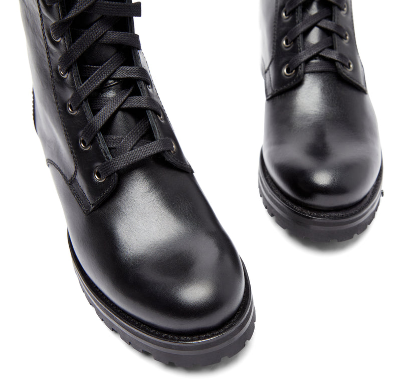 Womens Poppy Combat - Lace Up Combat Boots - Ranch Road Boots™