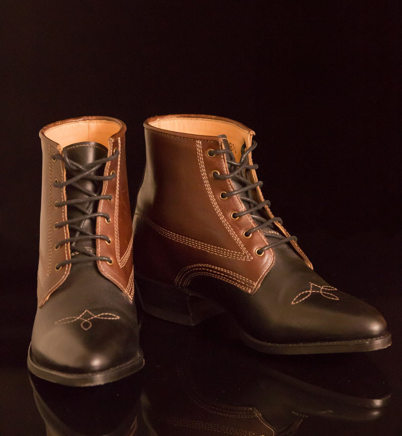 womens western lace up boots