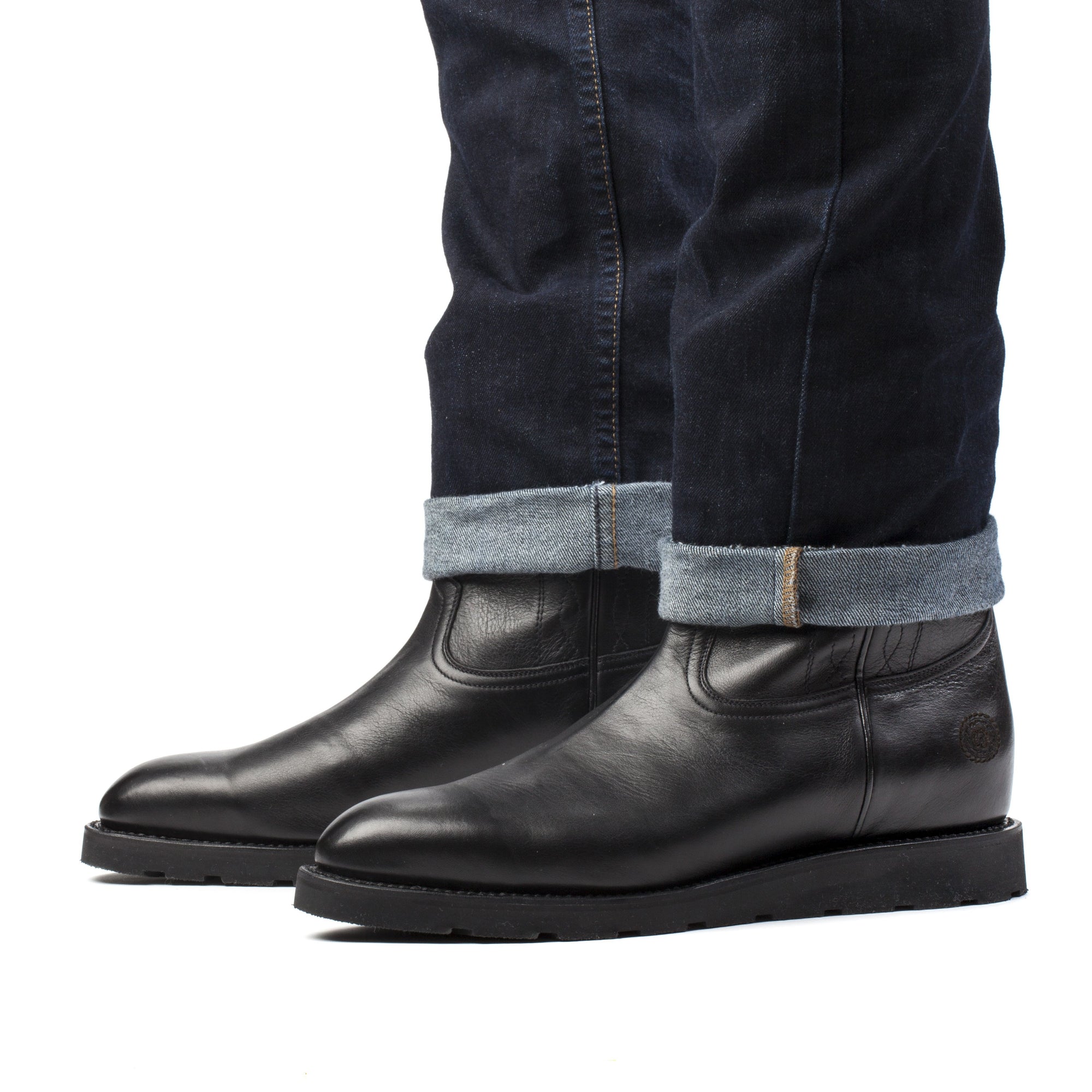 men wedge boots