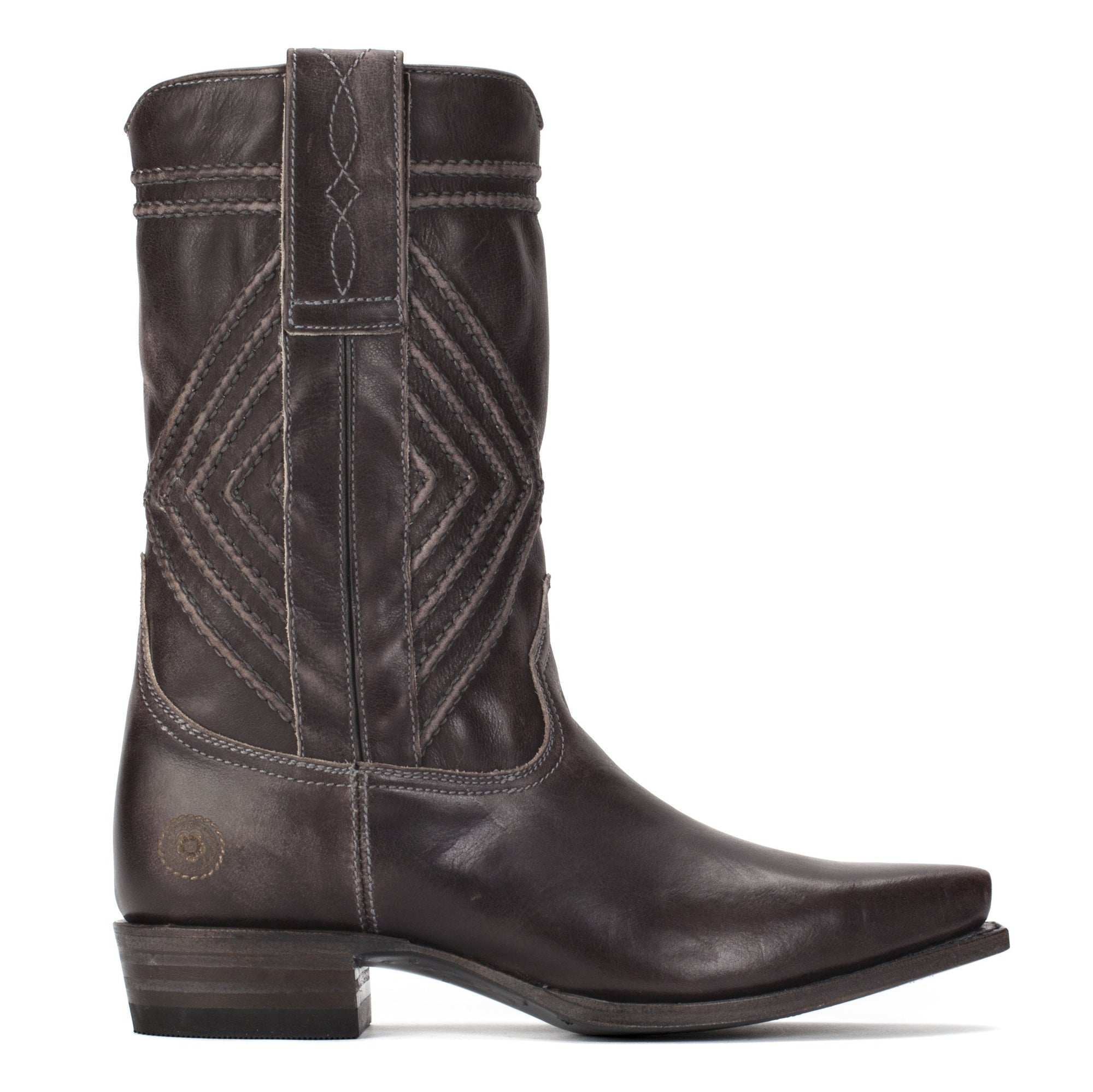 women's grey cowboy boots