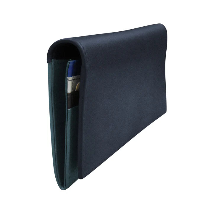 ILI New York Rosemary Wallet - Denim Multi - Image 3