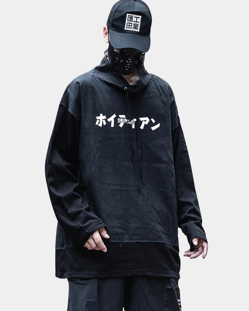 Japanese Streetwear Hoodie | Techwear Division