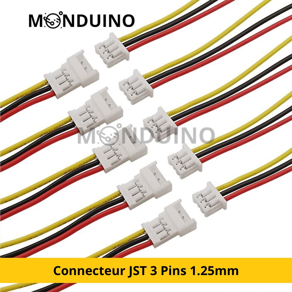 CÂBLE D'ALIMENTATION CONVERTISSEUR USB 5 V VERS DC 12 V + 8 CONNECTEUR –  MONDUINO