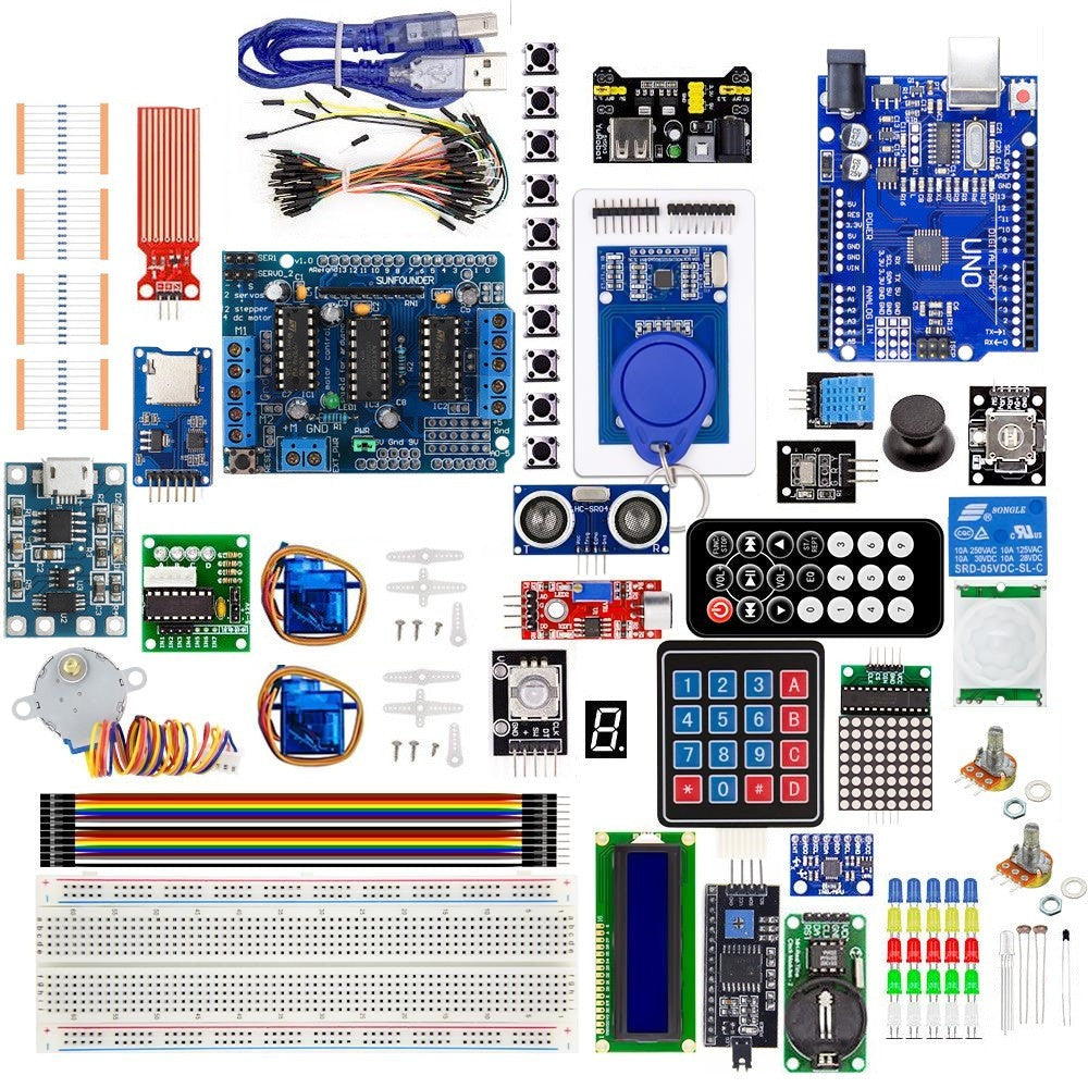 Kit de capteurs 37 en 1 kit de capteurs pour Arduino™. Adapté pour (cartes  Arduino) : Arduino – Conrad Electronic Suisse