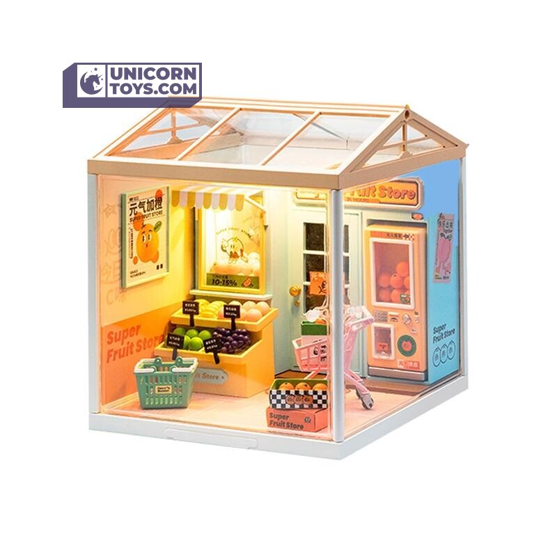 Rolife Plastic Miniature House - Double Joy Bubble Tea DW006