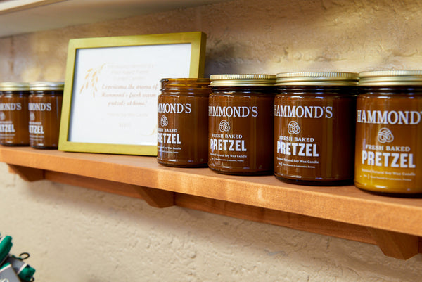 Bakery Store Mustards on Shelf