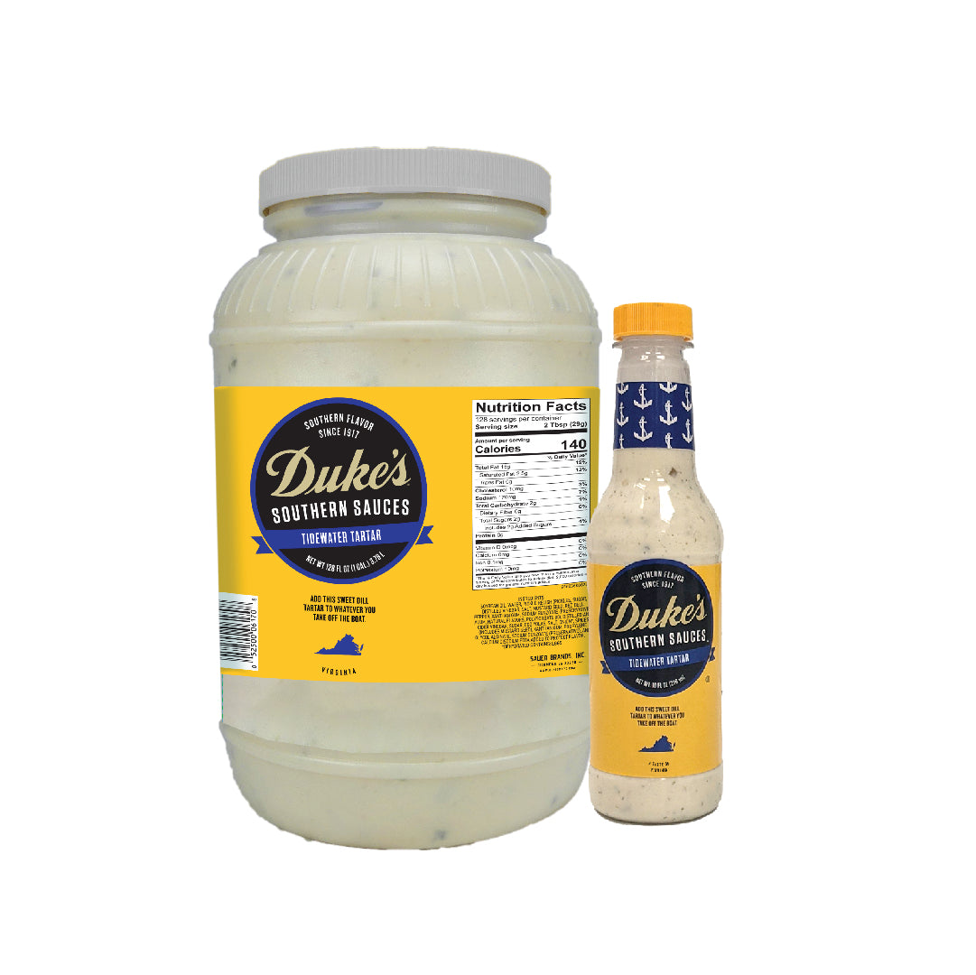 Duke's Tartar Seafood Sauce in two different sizes