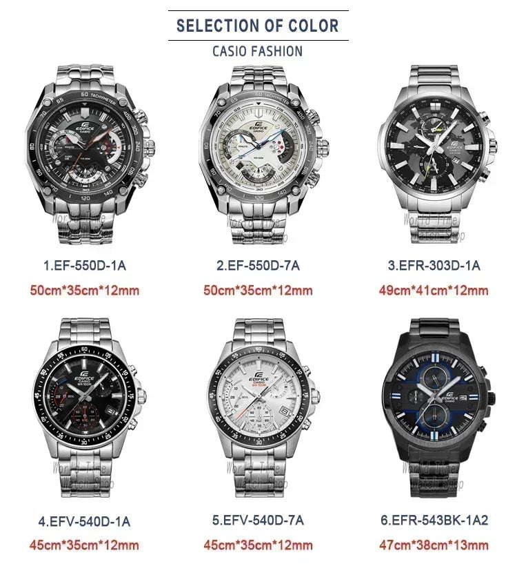 Casio watch for men brand luxury quartz Waterproof Chronograph men watch racing Sport military Watch relogio masculino - ACHETE LTD