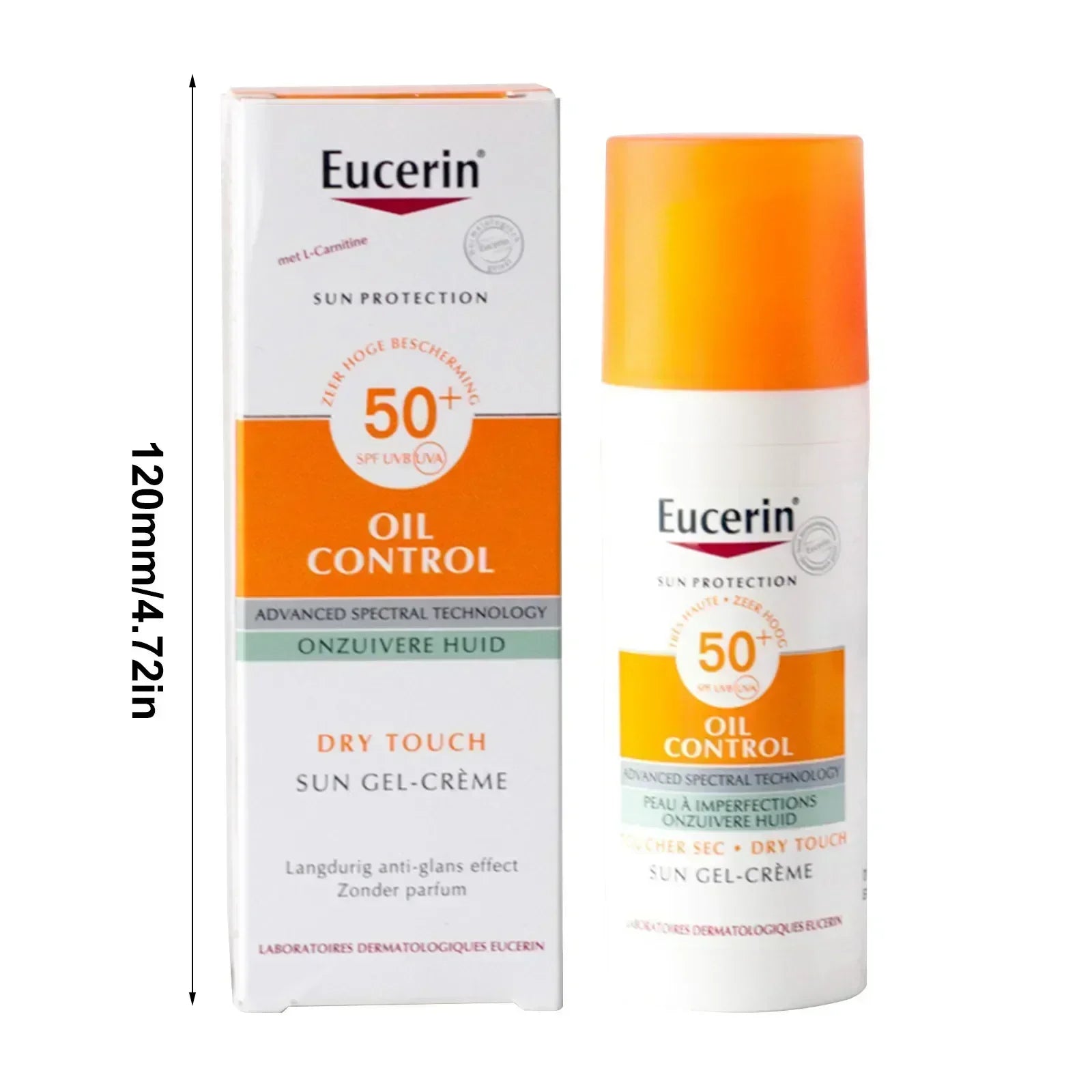 Spf 50 Oil Control Sunscreen Eefreshing Cace Oil Control Sunscreen For Oily & Acne-Prone Skin Sunscreen 50ml - ACHETE LTD