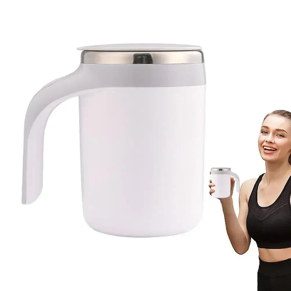 Automatic Stirring Cup Portable Automatic Stirring Cup Magnetic Rotating Stirring Mug Travel Coffee Milk Mug for Home Office - ACHETE LTD