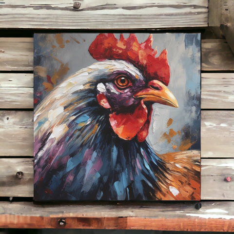 chicken wall art decor