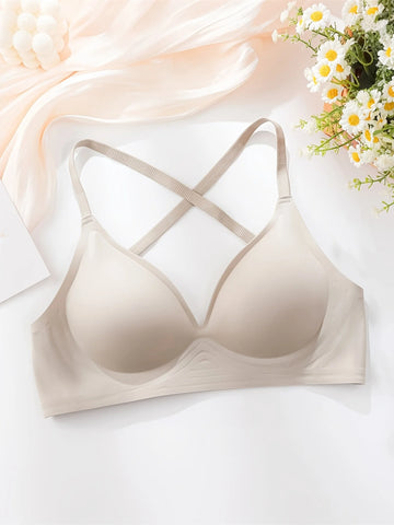 Cross Back Full Coverage Bras