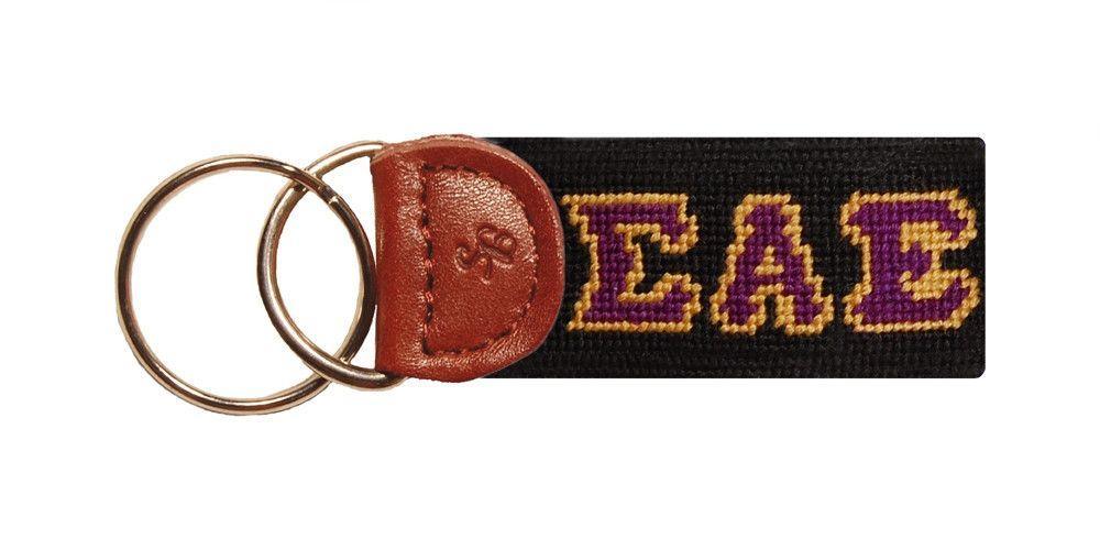 Preppy Fun Keychains Wristlet Key Fobs College Collegiate 